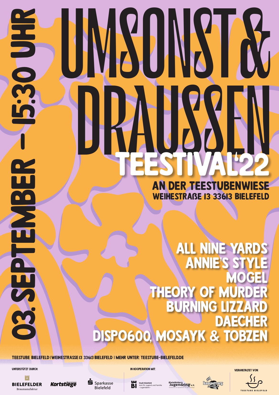 Flyer Teestival 2022